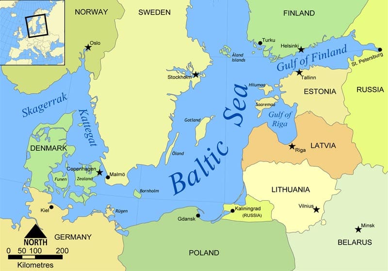 Міністр замежных спраў Латвіі: Балтыйскае мора становіцца морам NATO