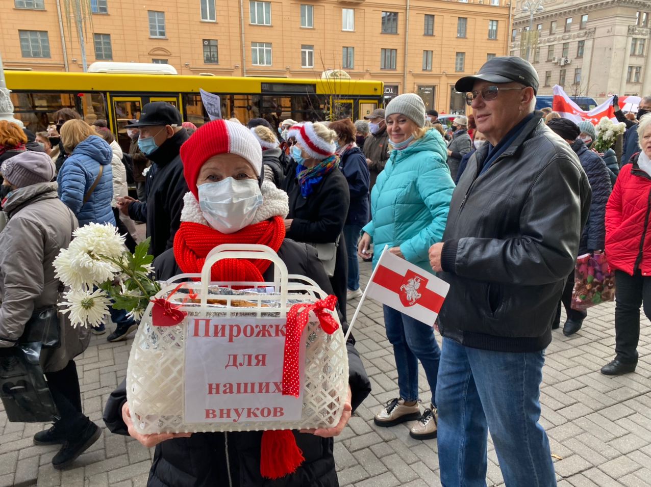 У Мінску прайшоў трэці “Марш пенсіянераў”
