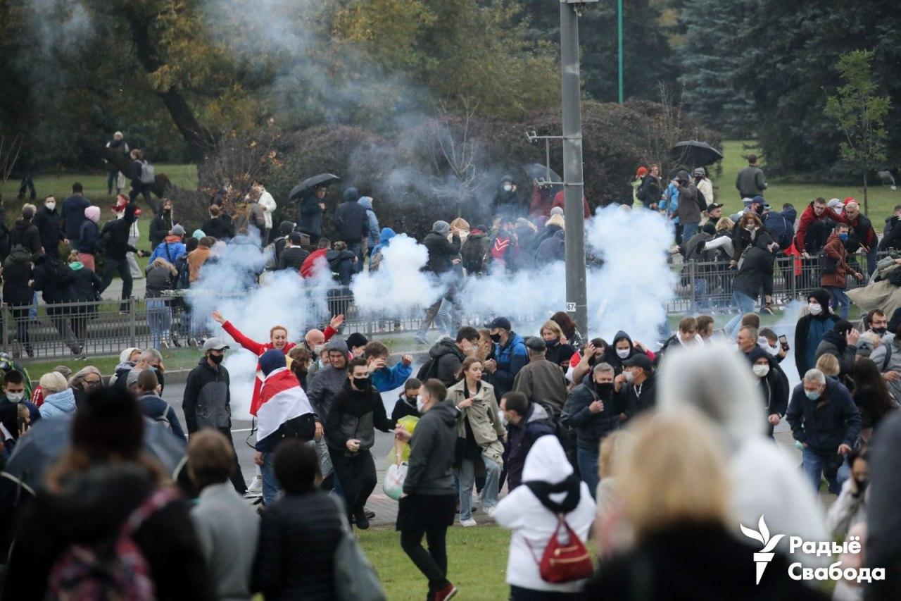 Война против мирных граждан — как прошёл Марш достоинства в Беларуси