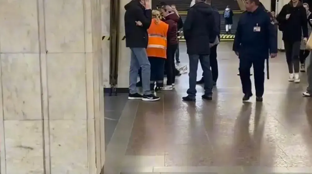 У мінскім метро памёр мужчына