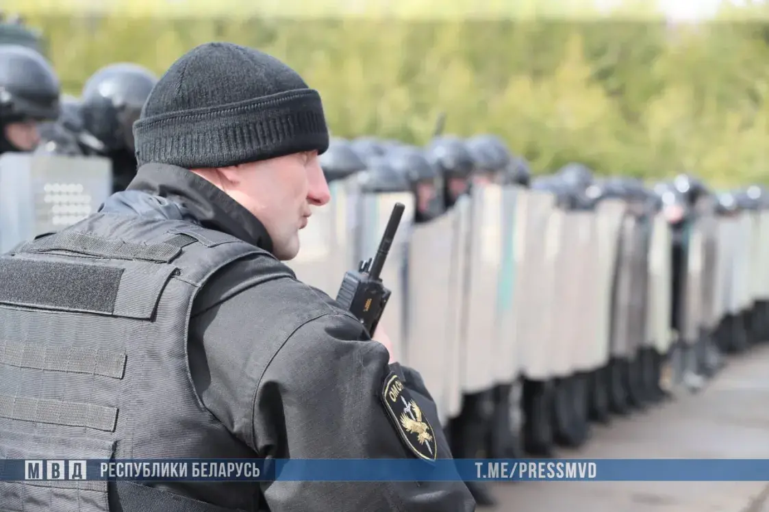 Мінская міліцыя адпрацоўвала абарону горада ад нападу "партызан"