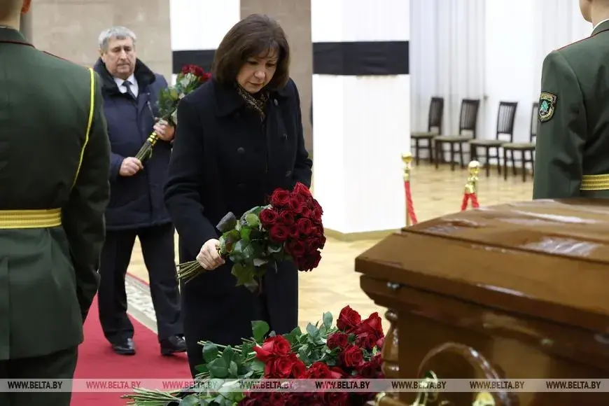 В Минске проходит церемония прощания с Владимиром Макеем