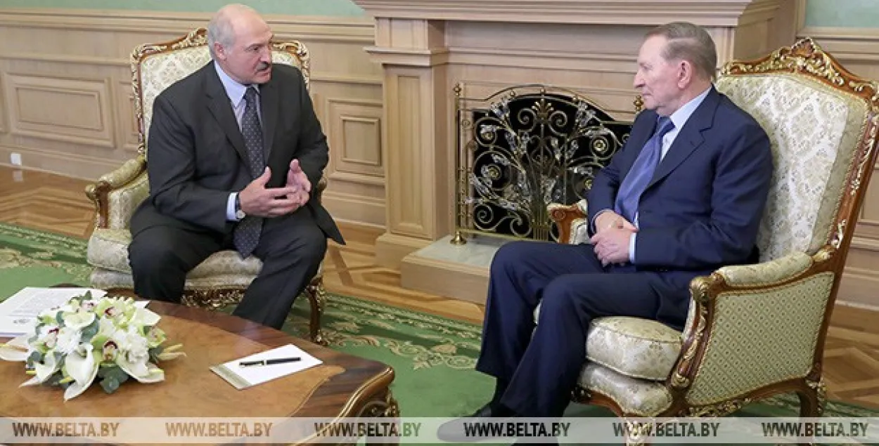 Alyaksandr Lukashenka and Leanid Kuchma / BELTA