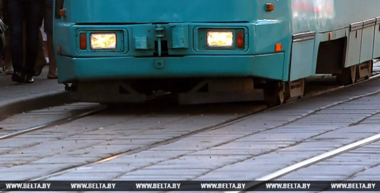 У Мінску дзяўчынка трапіла пад трамвай