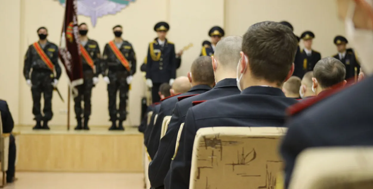 С лета 2020-го милиционеры в Беларуси прячут свои лица / Из архива БЕЛТА​