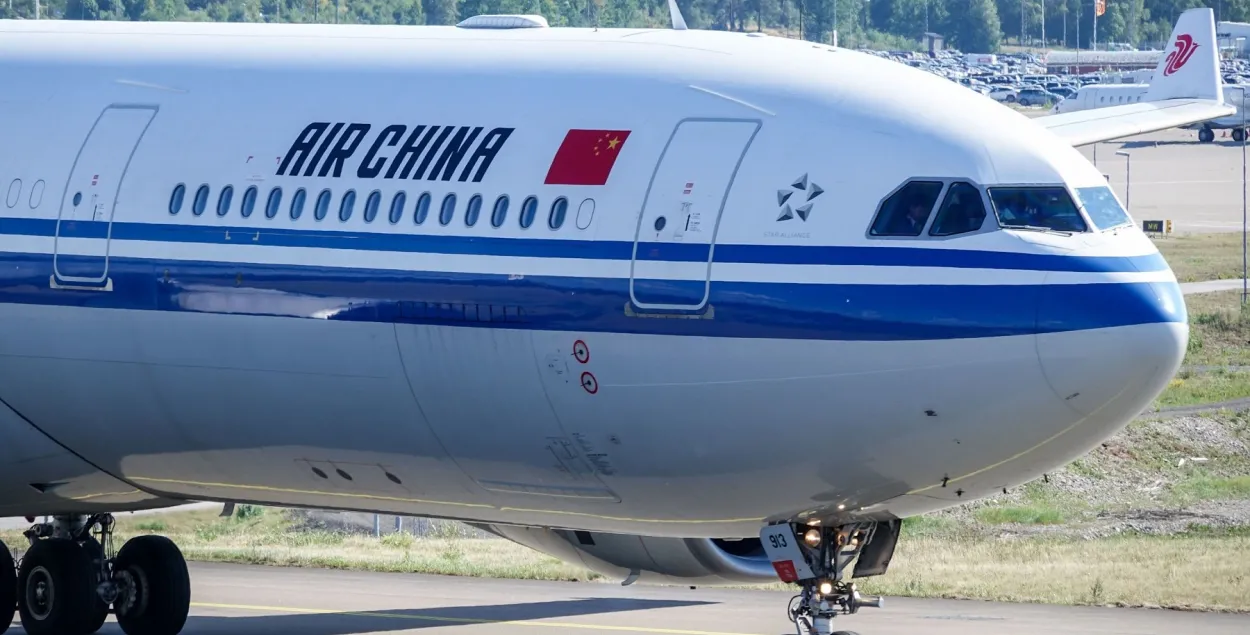 Авіякампанія Air China аднаўляе палёты ў Беларусь