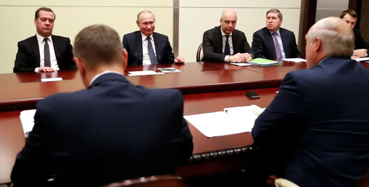 Белорусская и российская делегации в Сочи / Reuters