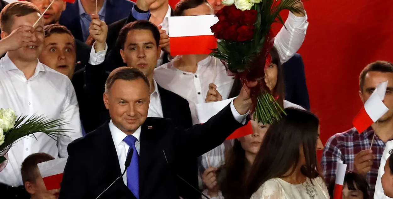 Анджэй Дуда перамог на прэзідэнцкіх выбарах у Польшчы, у яго больш за 51%