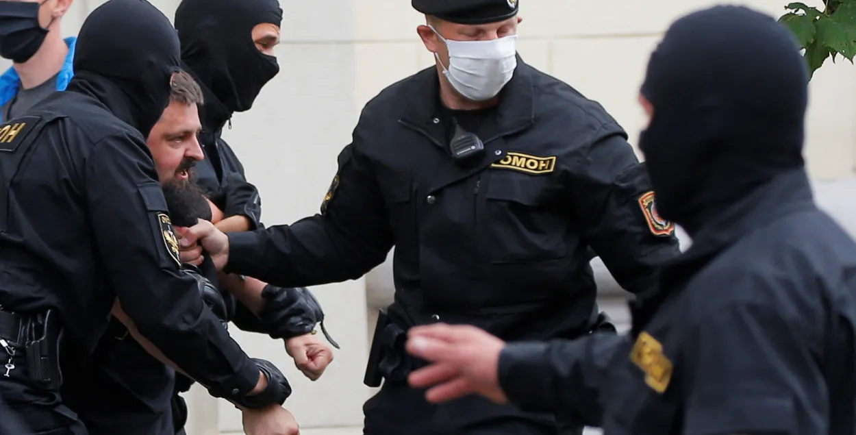 В Минске задерживают гражданина США, 15 июля 2020-го / Reuters