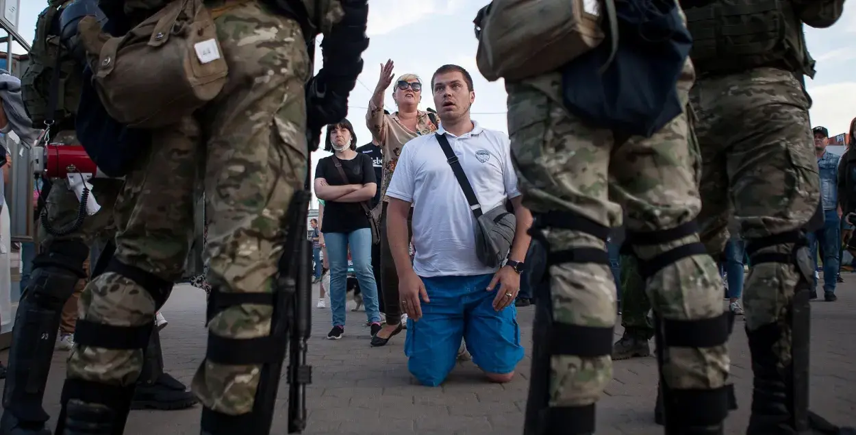 Minsk, August 2020 / Reuters