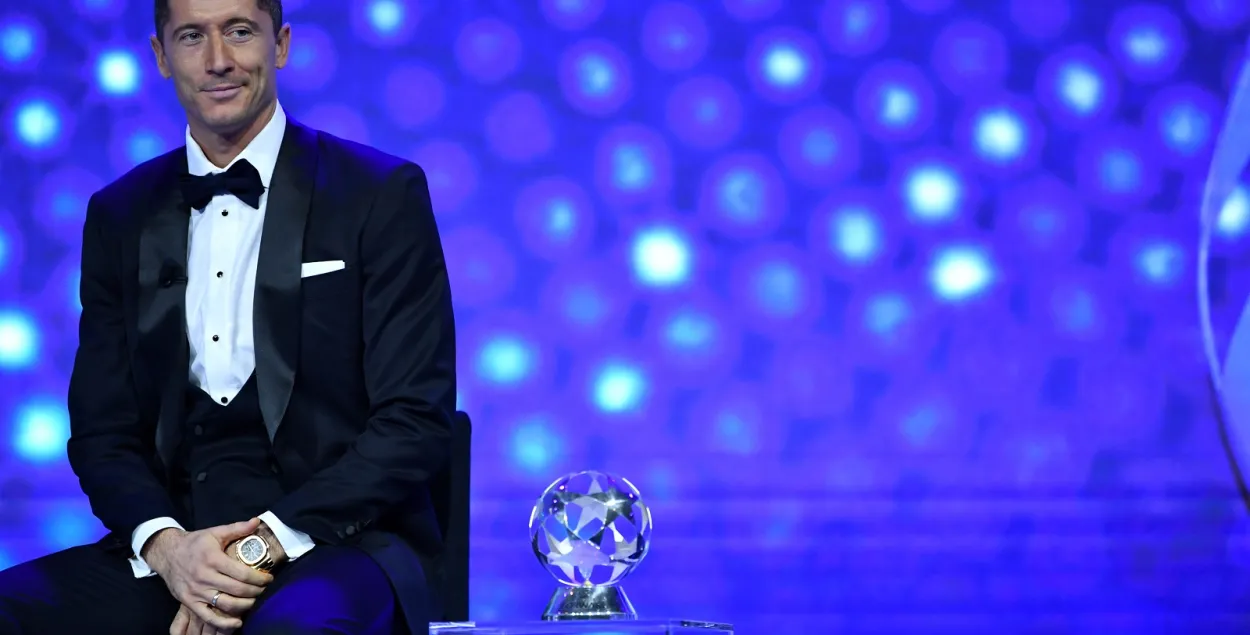 УЕФА: Роберт Левандоўскі — найлепшы гулец сезону