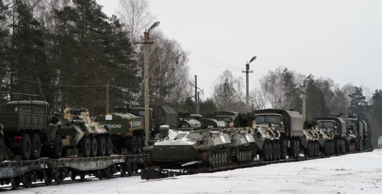 Российские войска прибывают в Беларусь / Минобороны РБ​