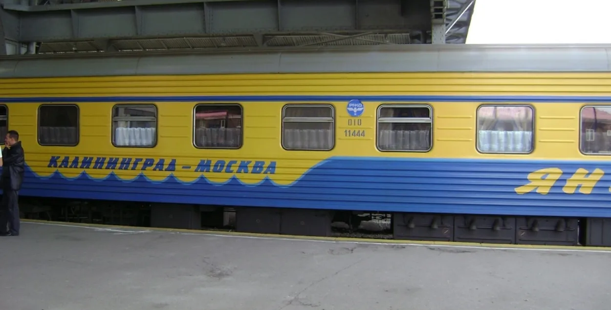 На этом поезде юноша добрался до Смоленска / klops.ru​