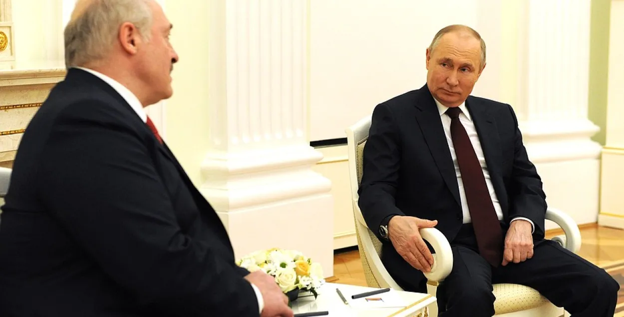 У Пуціна пацвердзілі сустрэчу з Лукашэнкам пра "далейшае развіццё інтэграцыі"