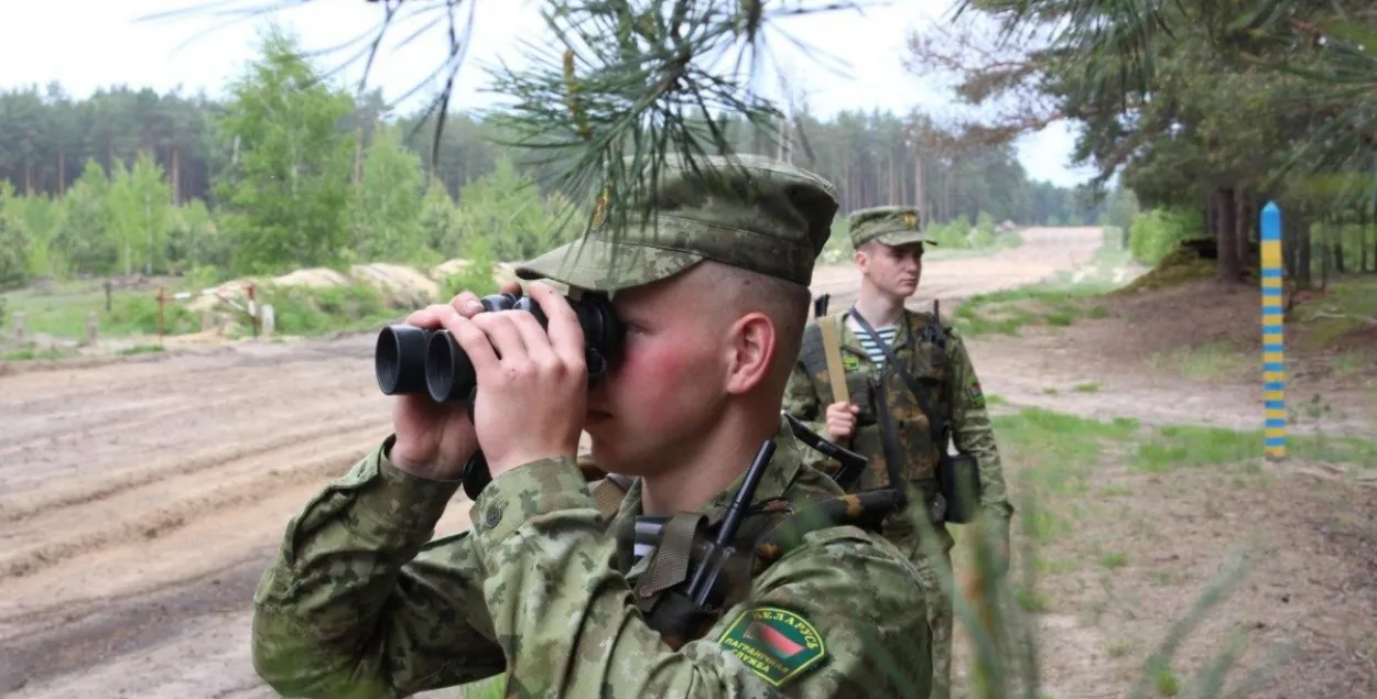 Белорусские пограничники на границе с Украиной / Из архива gpk.gov.by​