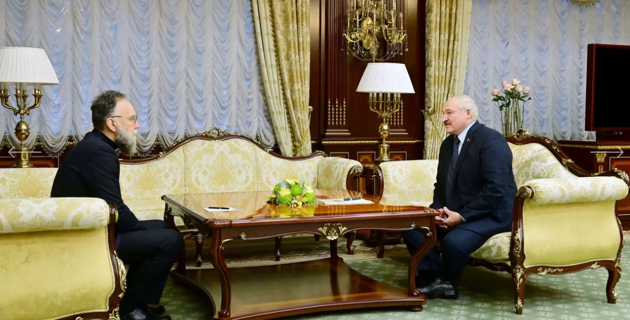 Лукашэнка з Дугіным / president.gov.by
