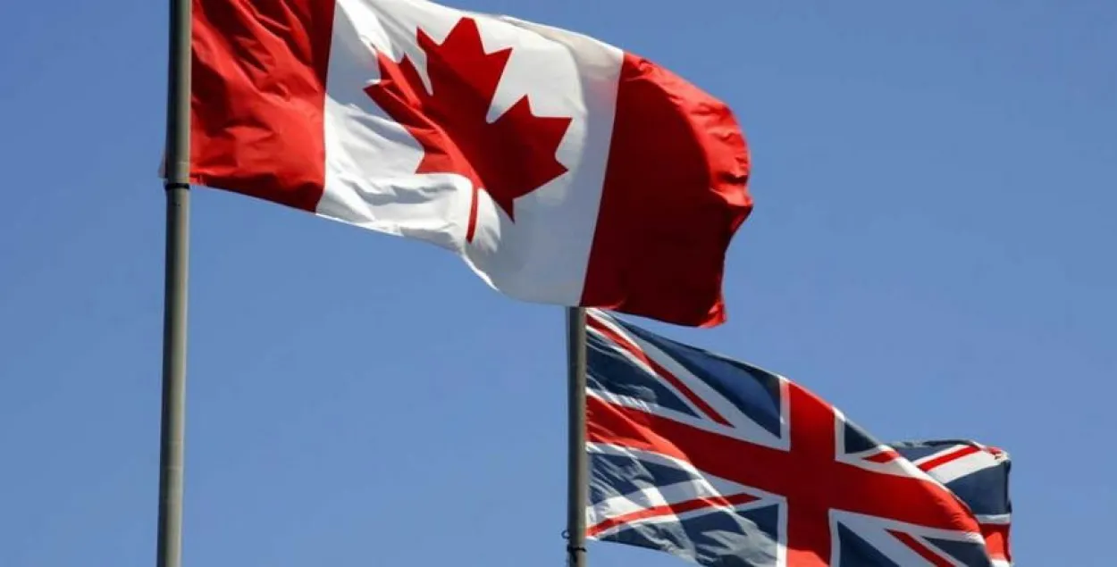 Вялікабрытанія і Канада далучыліся да санкцый ЕС супраць уладаў Беларусі