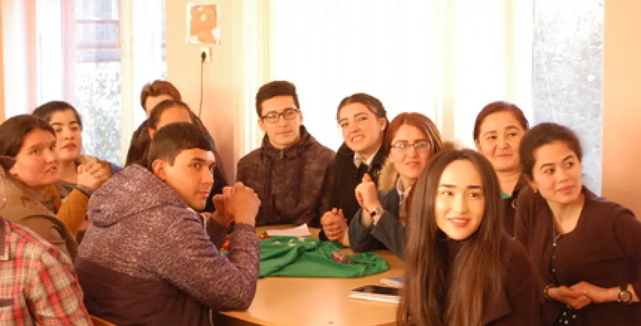 Students from Turkmenistan. Photo: old.gsu.by