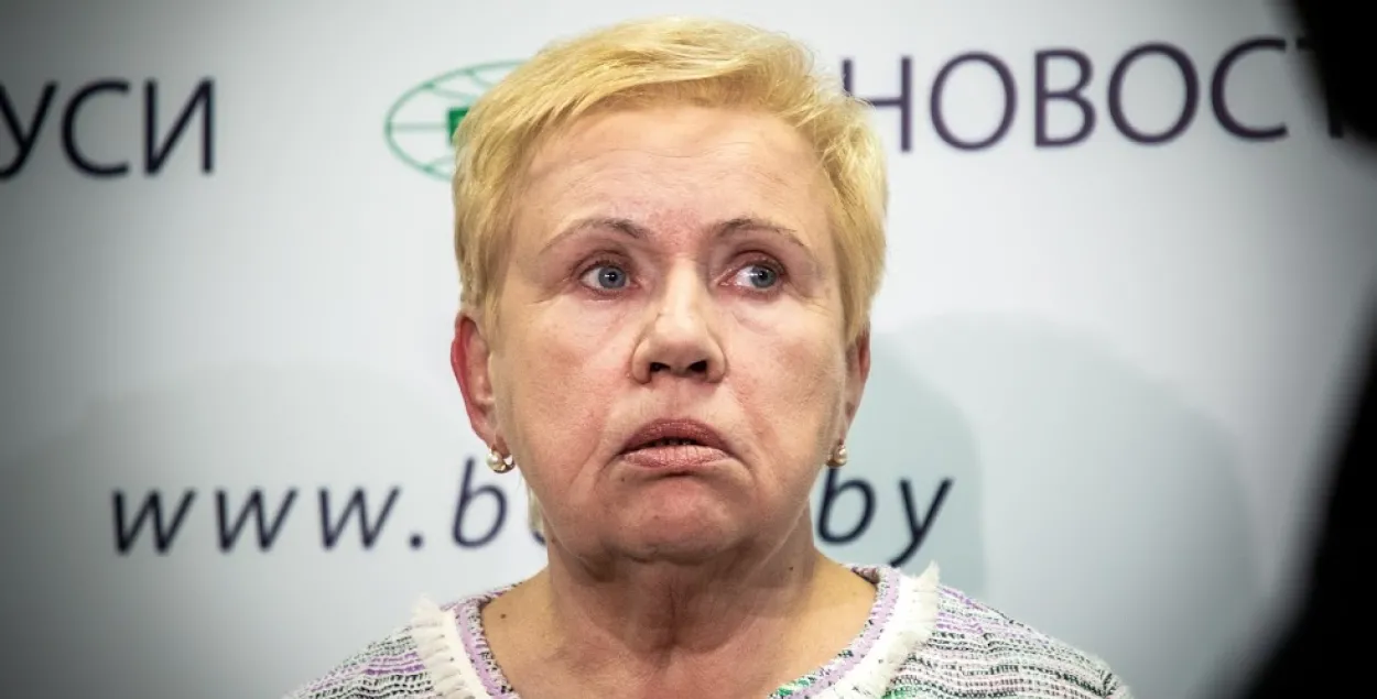 Central Election Commission (CEC) chairwoman Lidziya Yarmoshyna / Euroradio