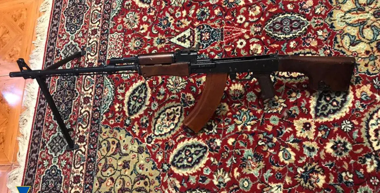 Арсенал огнестрельного оружия найден в Украине на границе с Беларусью 