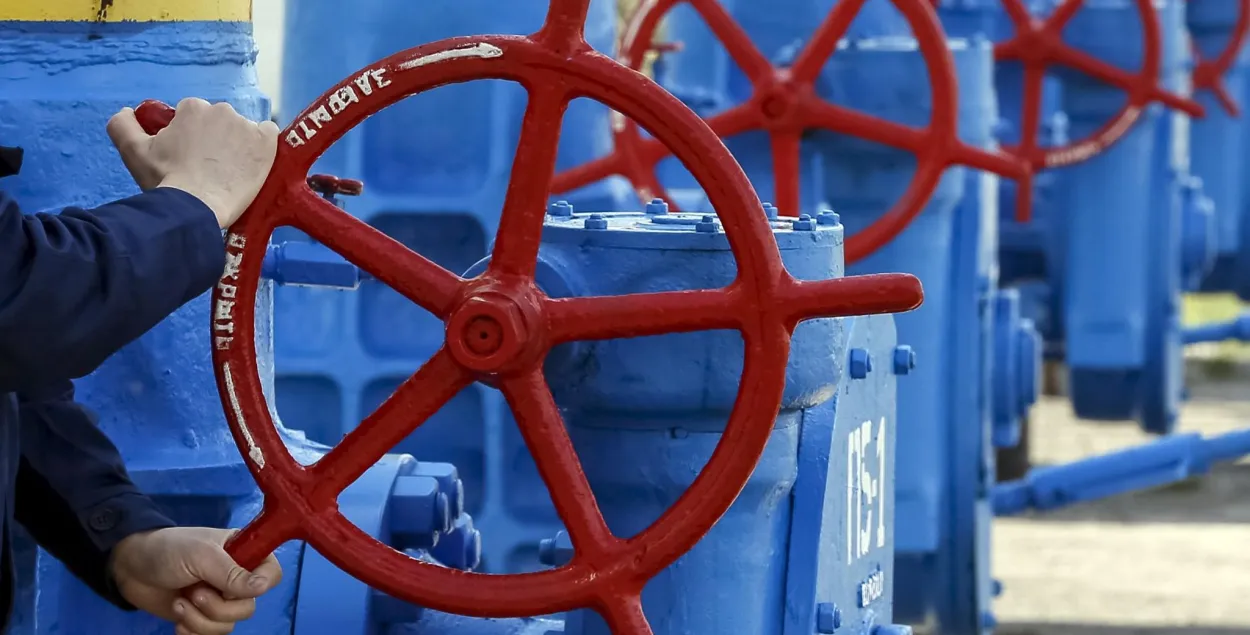 Поставки газа в Беларусь / Reuters