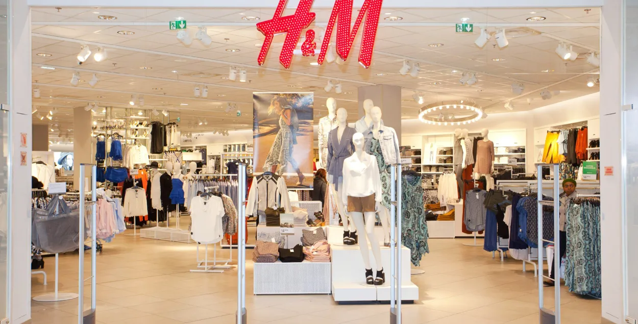 Крамы H&M у беларускіх гарадах сёння не адчыніліся