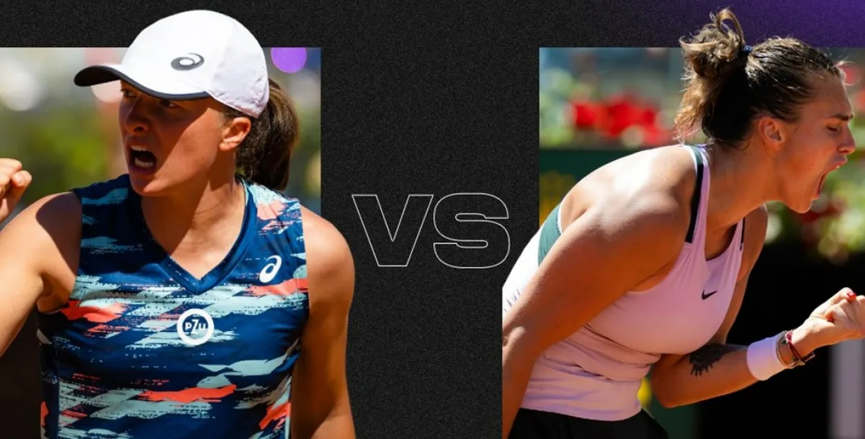 Ига Свёнтек и Арина Соболенко / twitter.com/WTA
