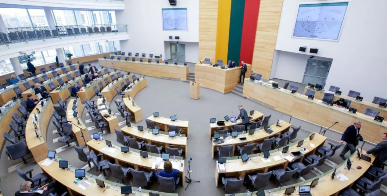 В литовском парламенте / delfi.lt​