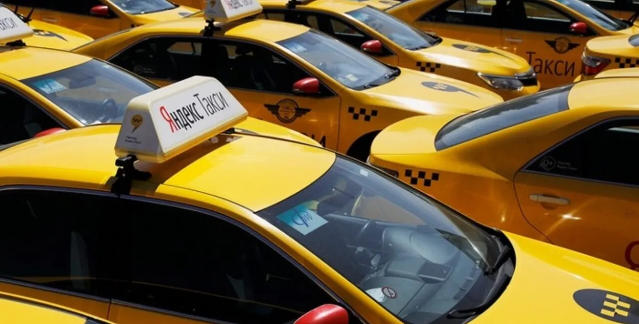 У Жодзіне зноў не выйшлі на працу некаторыя таксісты "Яндэкс Go" 