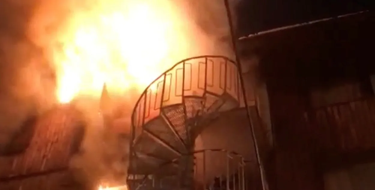 Падчас пажару на французскім курорце Куршавэль загінулі два чалавекі