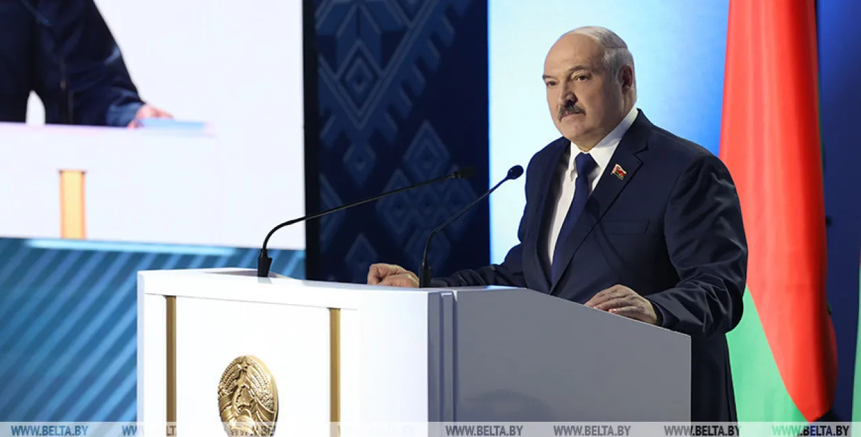 Александр Лукашенко на VI Всебелорусском собрании / БЕЛТА​