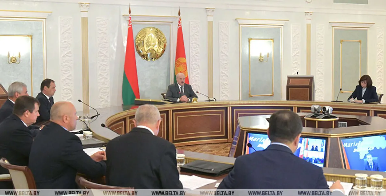 Во время совещания у Лукашенко / БЕЛТА​