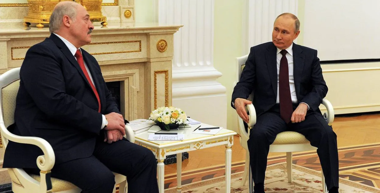 Александр Лукашенко и Владимир Путин / ТАСС