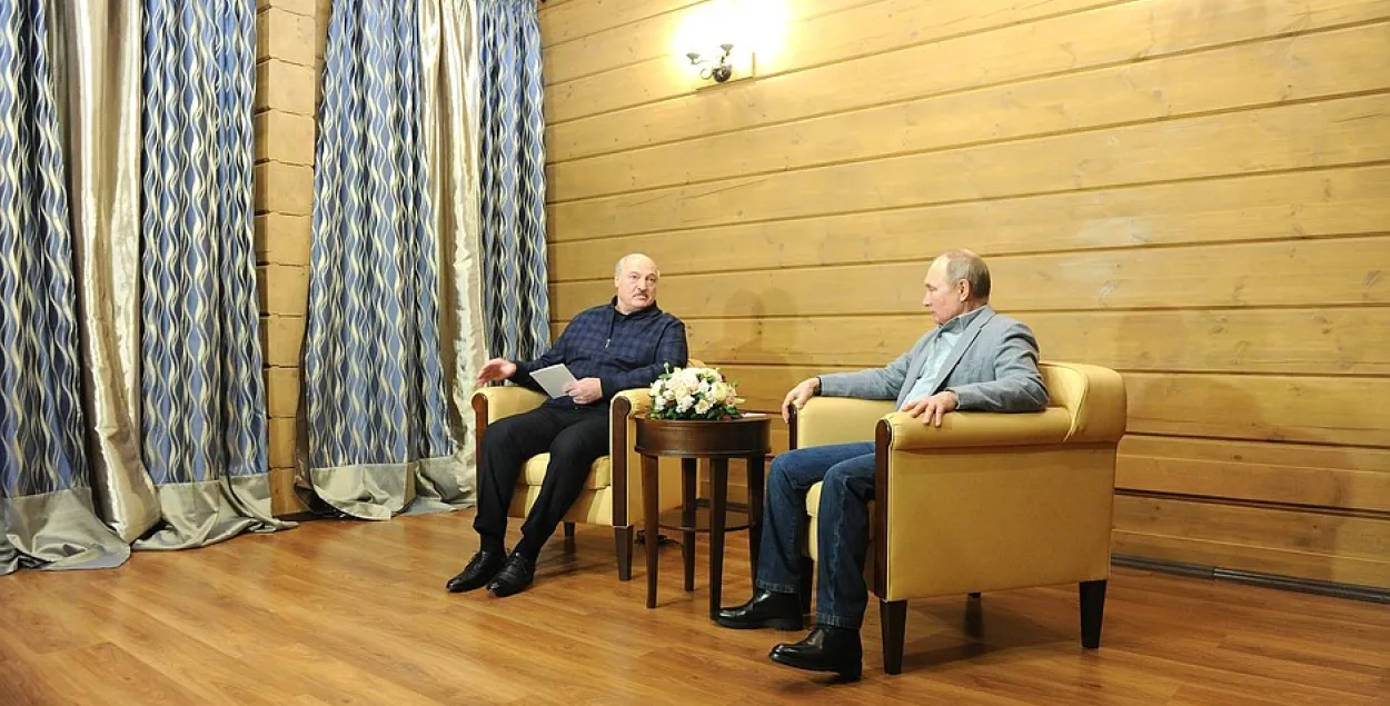 Переговоры Александра Лукашенко и Владимира Путина / kremlin.ru​