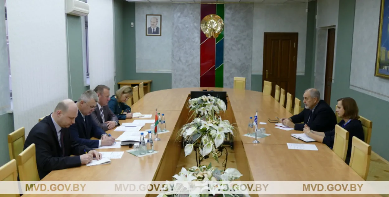 OSCE ODIHR observers at the Ministry of Internal Affairs/ mvd.gov.by
