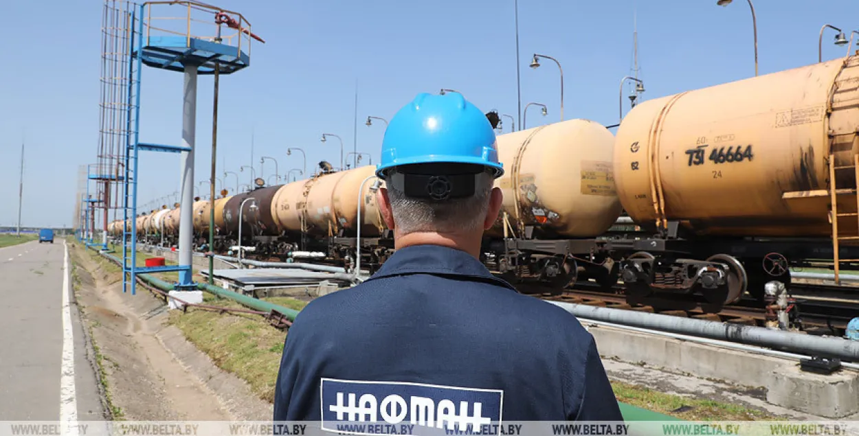 Буйныя нафтавыя кампаніі з Расіі спынілі пастаўкі нафты на "Нафтан"
