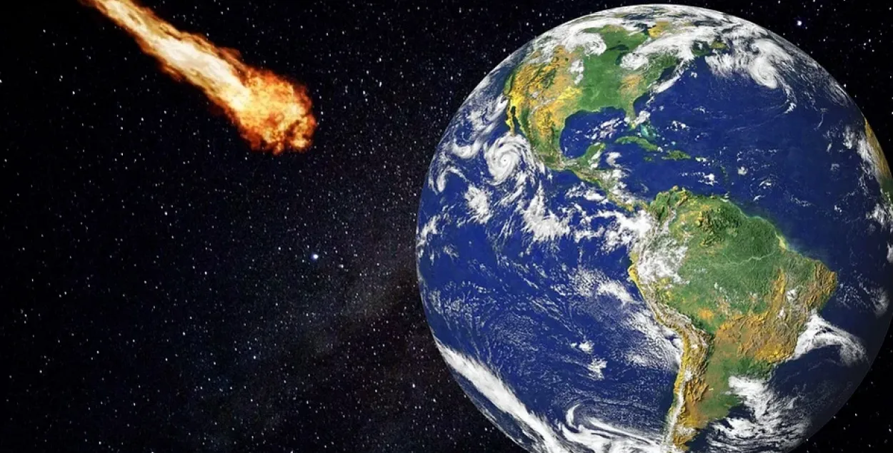 Астероид возле Земли / Иллюстративное фото pixabay.com