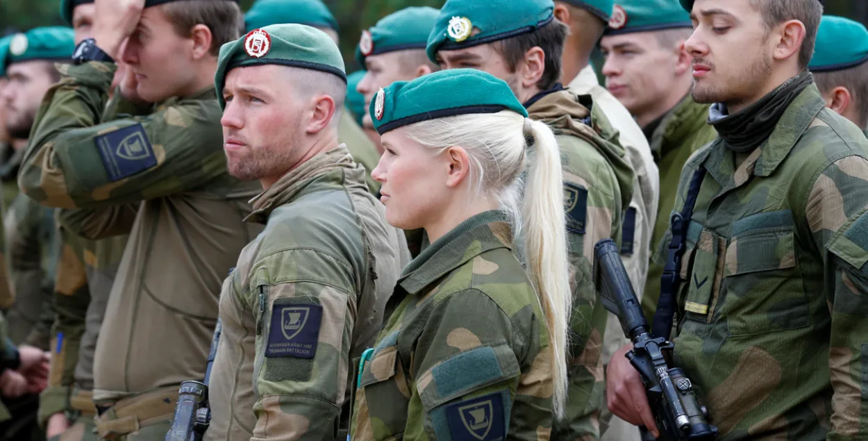 Норвежские солдаты НАТО / Reuters​