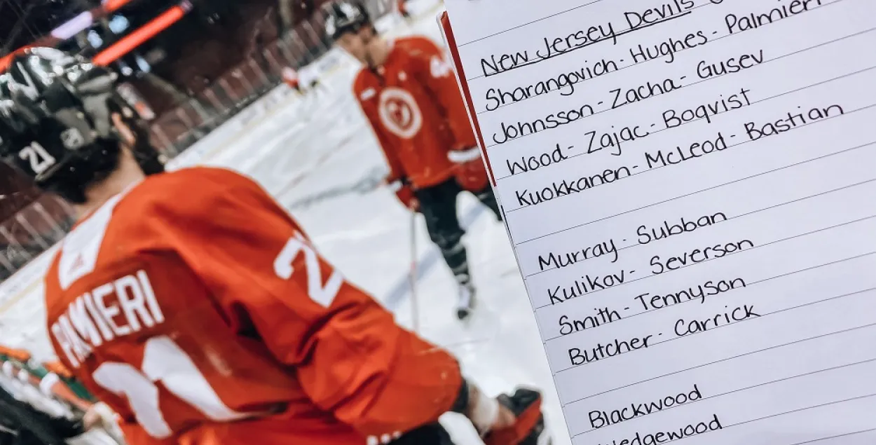 Белорус снова в НХЛ: Егор Шарангович будет заявлен в состав "Нью-Джерси" 