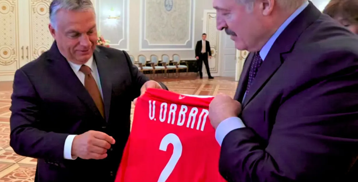 Премьер Венгрии Виктор Орбан и Александр Лукашенко / БЕЛТА
