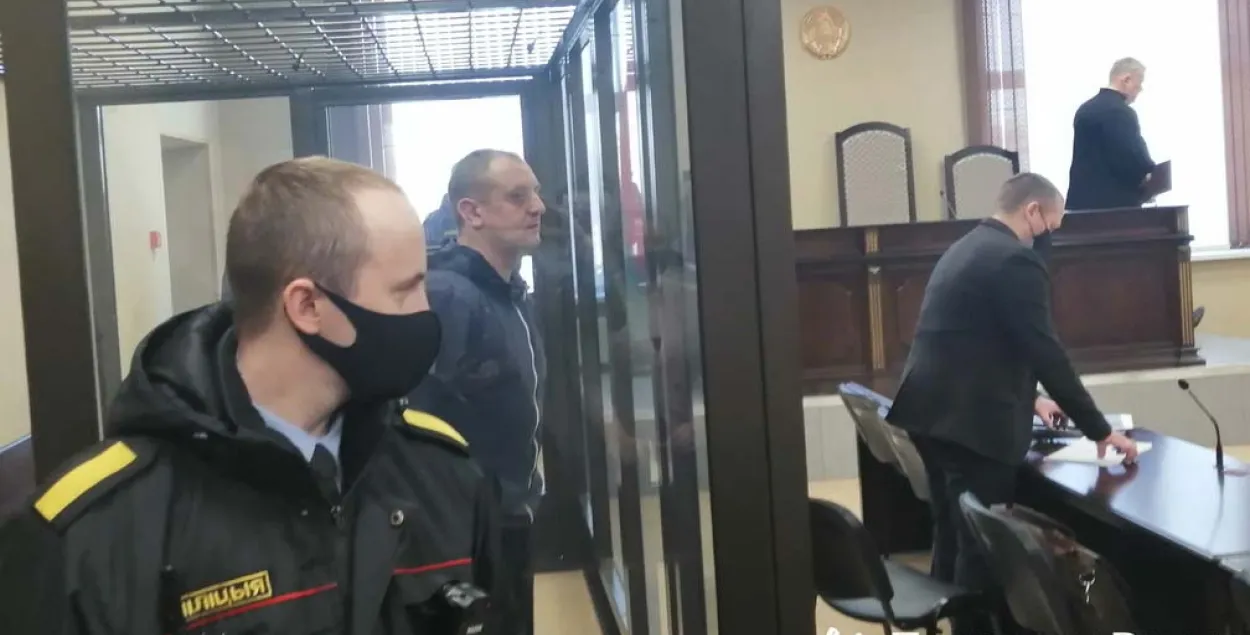 Руслан Парфенов в суде / palesse.press​