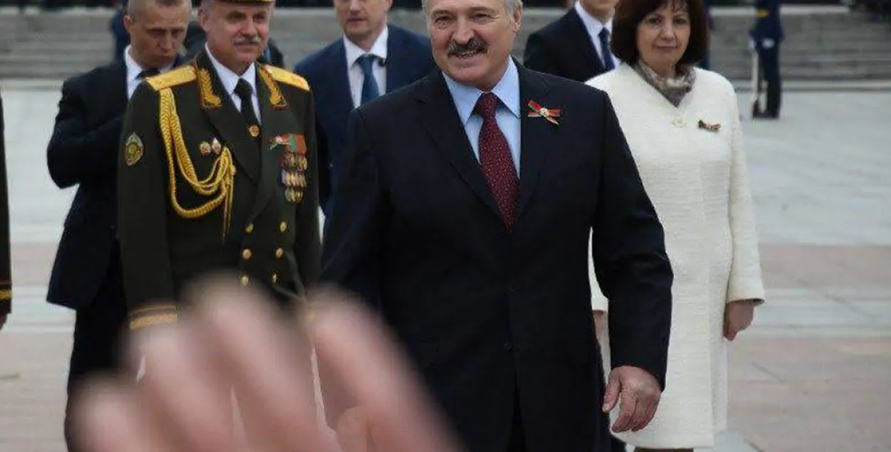 Александр Лукашенко на параде 2019 / Еврорадио