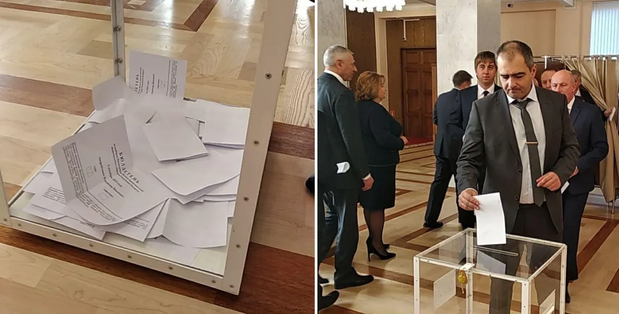 Голосование в Палате представителей / Змитер Лукашук, Еврорадио