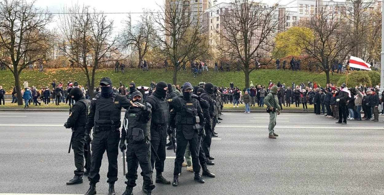 Марш против террора в Минске на Дзяды / Еврорадио​
