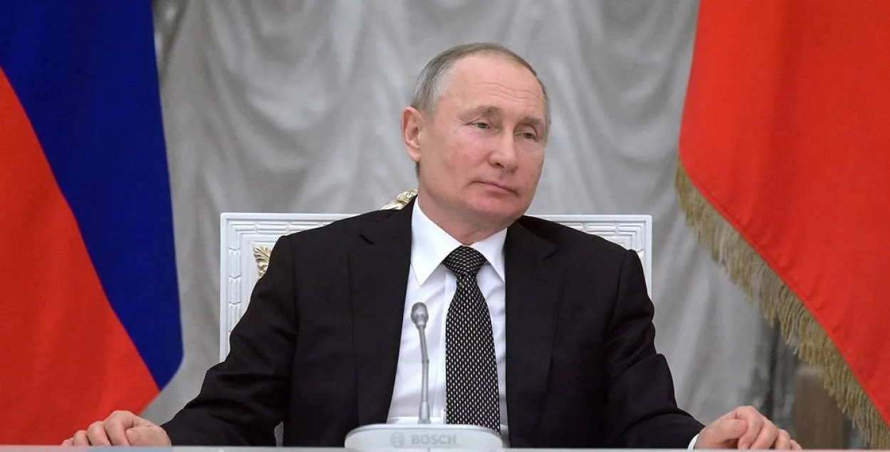 Пуцін прызначыў рэферэндум па Канстытуцыі Расіі на 22 красавіка