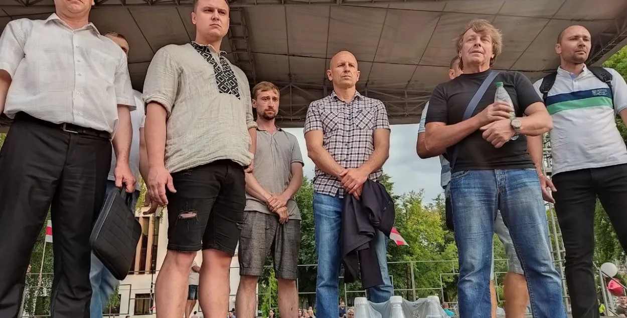 СМИ сообщают о задержании лидера стачкома "Беларуськалия" Анатолия Бокуна