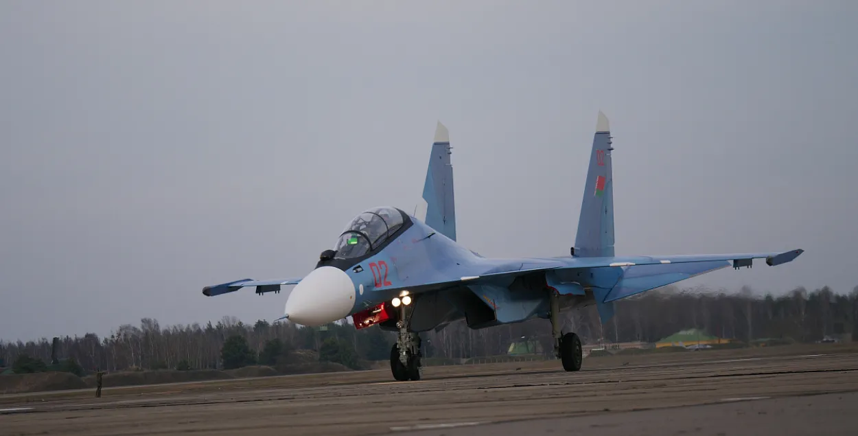 SU-30SM bought from Russia / mil.by​