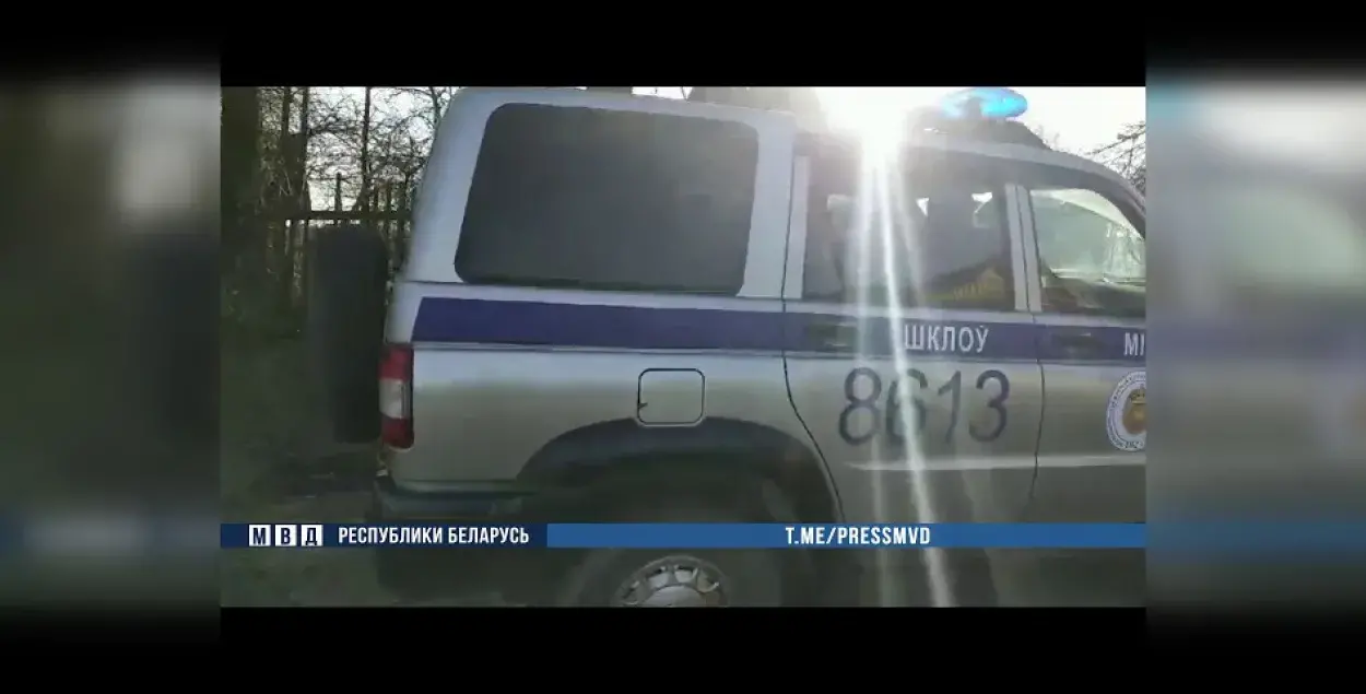 В шкловской милиции произошел пожар, где погиб человек/ МВД, иллюстративное фото