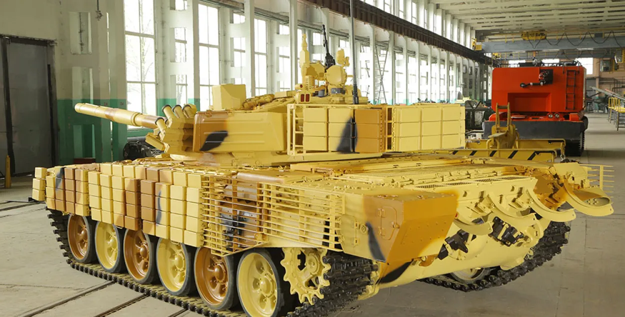 Модернизированный танк Т-72БМЭ / bte.by
