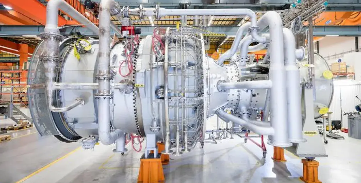 Siemens працягвае пастаўку турбін у Беларусь, хаця нямецкі банк ануляваў крэдыт